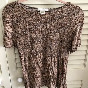 Cheetah/leopard print shirt